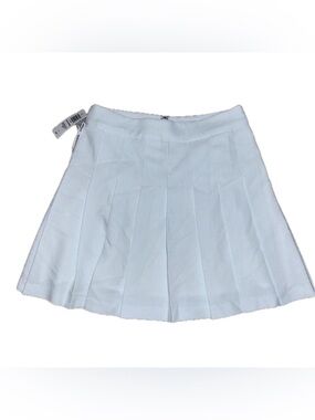 Aritzia Light Blue Pleated Skater Skirt